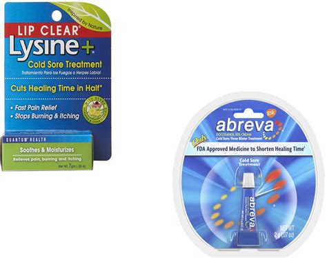 The List: Best Cold Sore Treatments, According To Experts. . Lysine cream vs abreva
